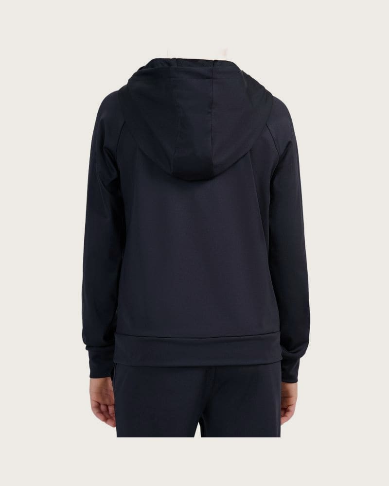 Chlapčenská tréningová mikina so zipsom 4F JUNIOR SWEATSHIRT FNK M0953-20S-DEEP BLACK – fotka 3