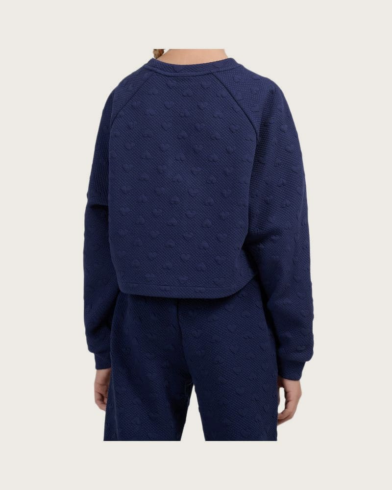 Dievčenská mikina 4F JUNIOR SWEATSHIRT F2768-31S-NAVY – fotka 3
