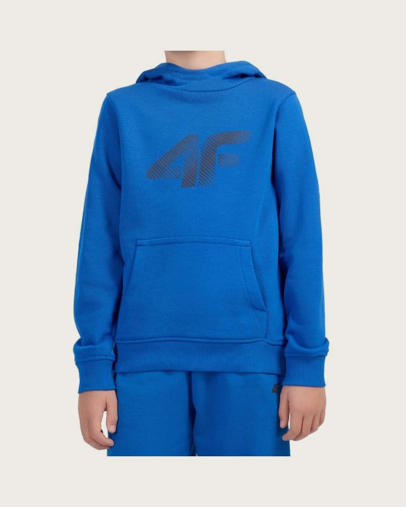 Chlapčenská mikina s kapucňou 4F JUNIOR SWEATSHIRT M2679-36S-COBALT – fotka 2