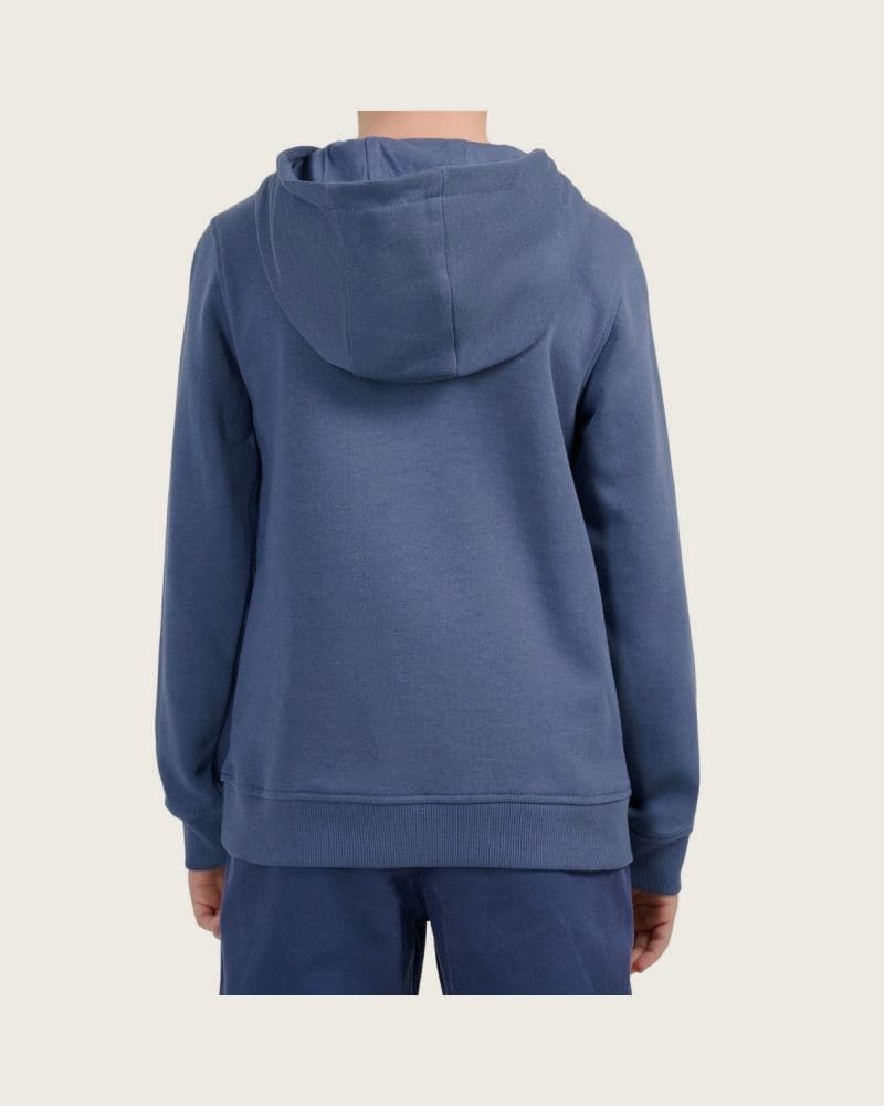 Chlapčenská mikina s kapucňou 4F JUNIOR SWEATSHIRT M2679-32S-DENIM – fotka 3