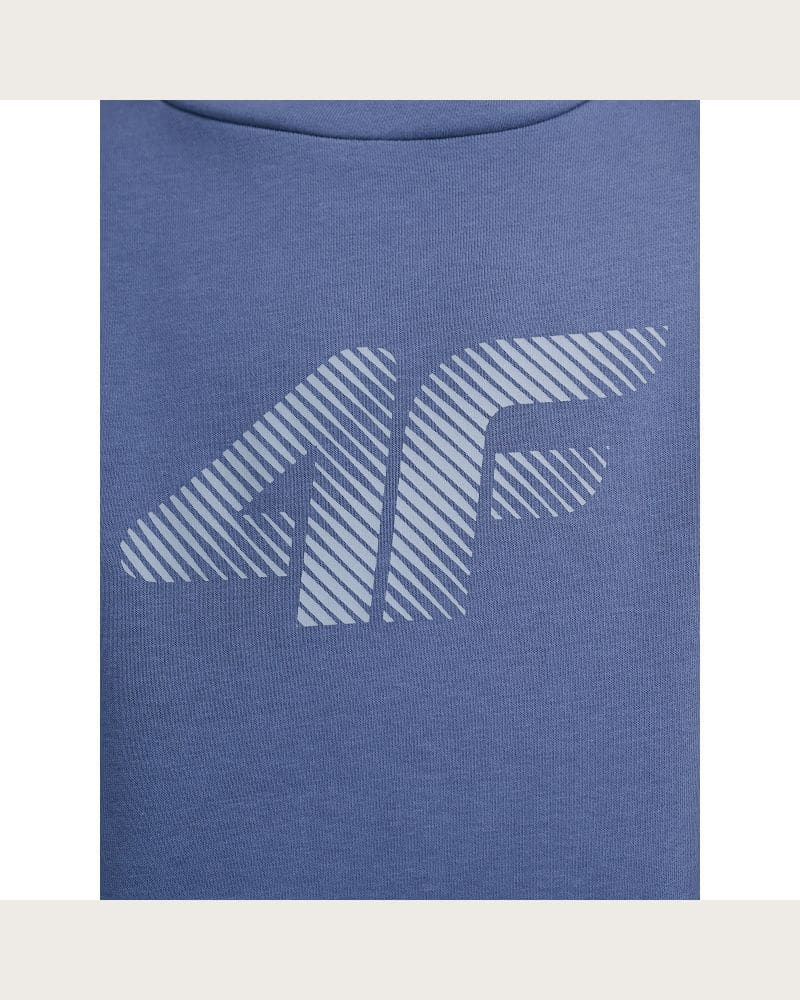 Chlapčenská mikina s kapucňou 4F JUNIOR SWEATSHIRT M2679-32S-DENIM – fotka 4