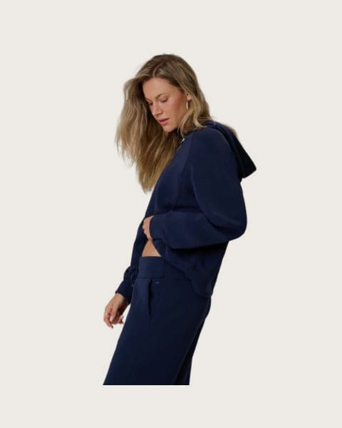 Dámska mikina s kapucňou 4F SWEATSHIRT F2663-31S-NAVY