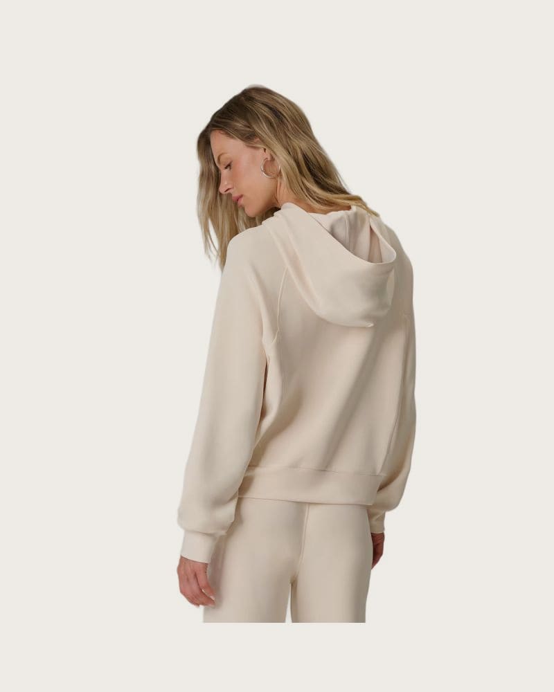 Dámska mikina s kapucňou 4F SWEATSHIRT F2663-12S-CREME – fotka 4