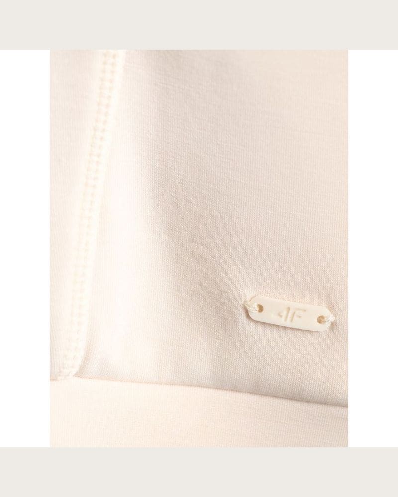 Dámska mikina s kapucňou 4F SWEATSHIRT F2663-12S-CREME – fotka 6