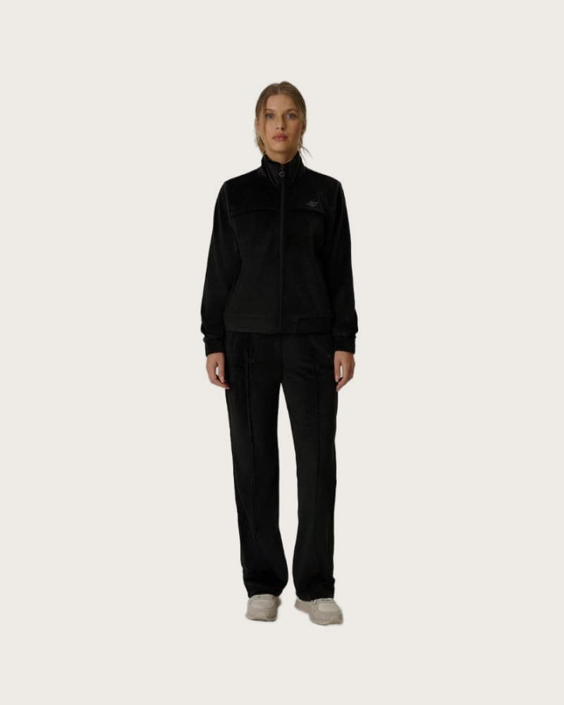 Dámska zateplená mikina so zipsom 4F SWEATSHIRT F2660-20S-DEEP BLACK – fotka 4