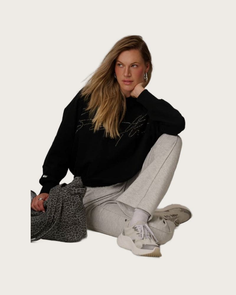 Dámska mikina s kapucňou 4F SWEATSHIRT F2670-20S-DEEP BLACK – fotka 2