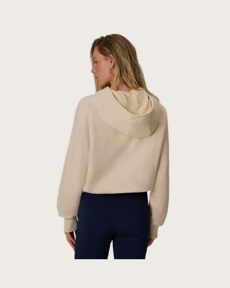 Dámska mikina s kapucňou 4F SWEATSHIRT F2670-12S-CREME – fotka 4