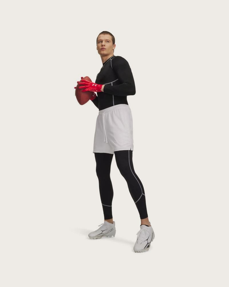 Pánske kompresné legíny UNDER ARMOUR UA HG Elite Leggings-BLK – fotka 4