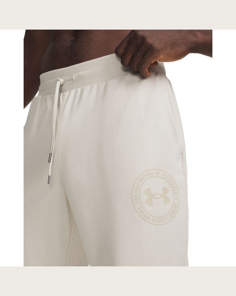 Pánske tepláky UNDER ARMOUR UA Rival LW Graphic Jogger-WHT – fotka 4