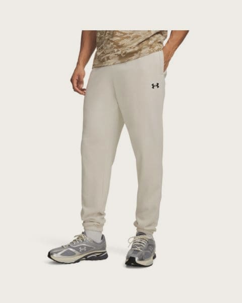 Pánske tepláky UNDER ARMOUR UA Rival LW Jogger-WHT