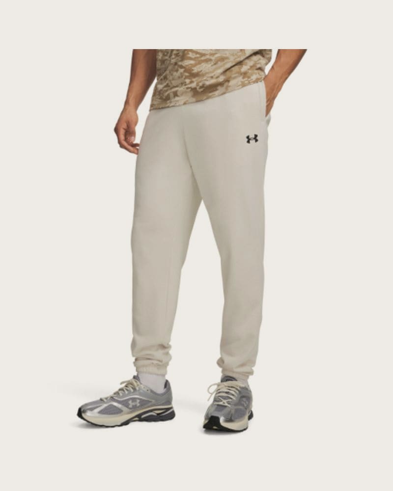 Pánske tepláky UNDER ARMOUR UA Rival LW Jogger-WHT