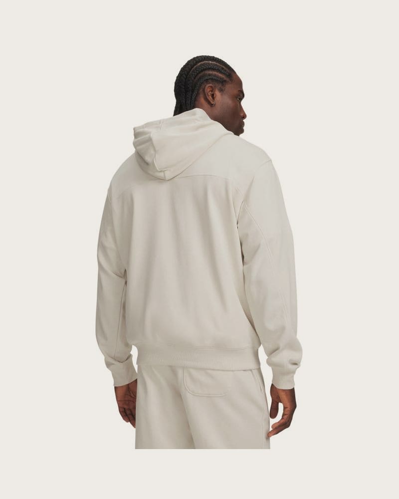 Pánska mikina s kapucňou UNDER ARMOUR UA Rival LW Graphic Hoodie-WHT – fotka 3