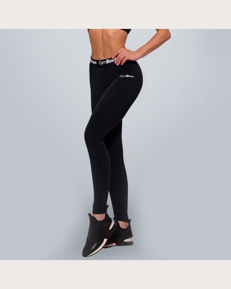 GymBeam Dámske legíny Simple Black S