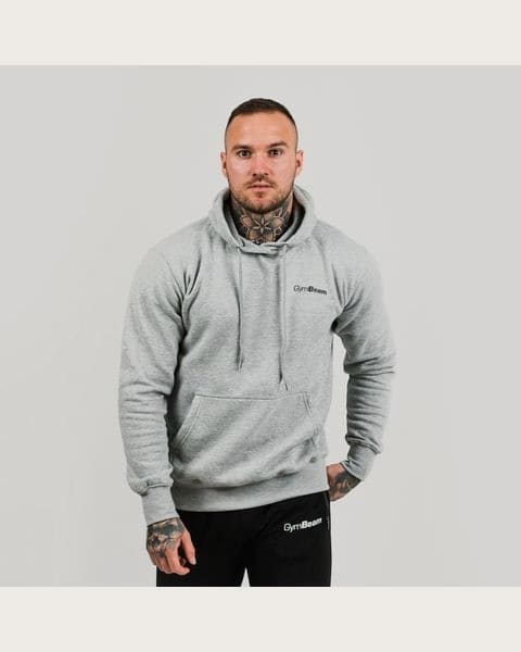 GymBeam Mikina Athlete Grey Black S