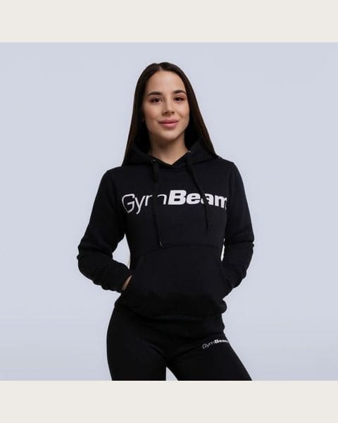 GymBeam Dámska mikina Athlete Black XS