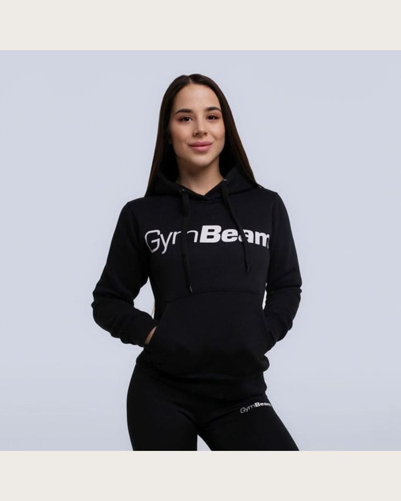 GymBeam Dámska mikina Athlete Black XS