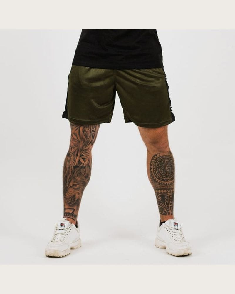 GymBeam Šortky Vertical Military Green S