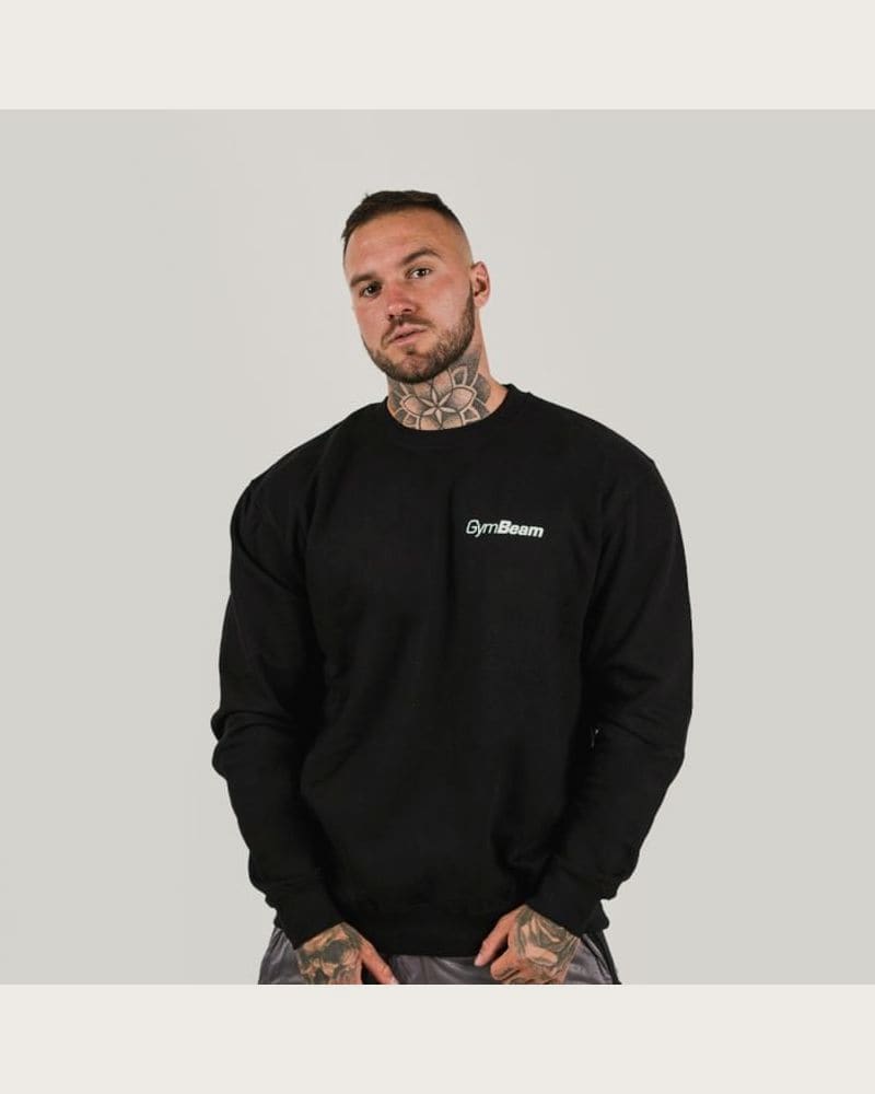 GymBeam Mikina PRO Jumper Black S