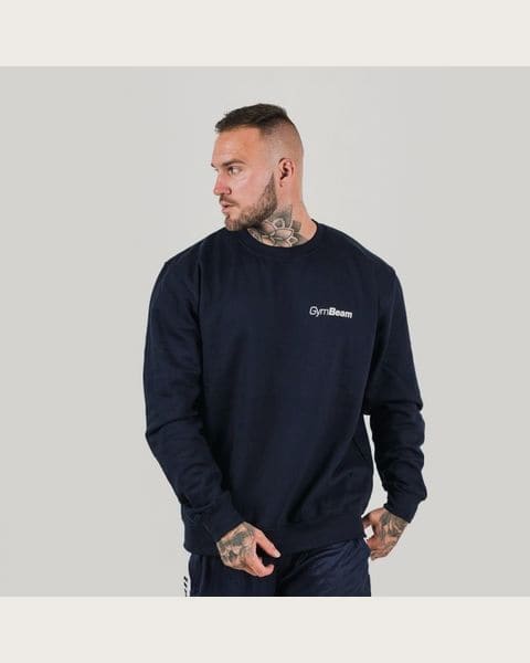 GymBeam Mikina PRO Jumper French Navy S