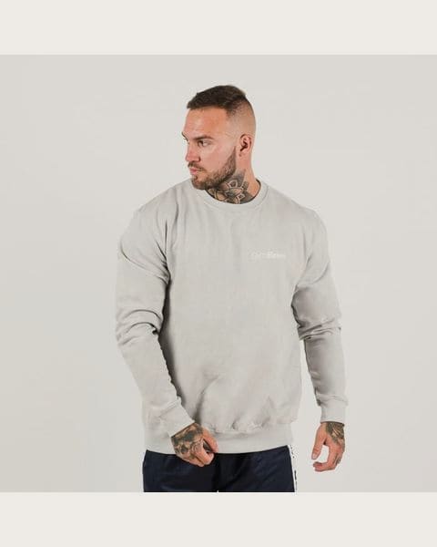 GymBeam Mikina PRO Jumper Moon Grey S