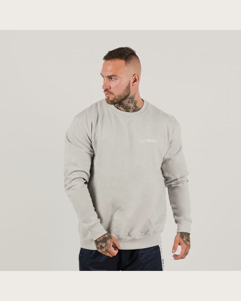 GymBeam Mikina PRO Jumper Moon Grey S