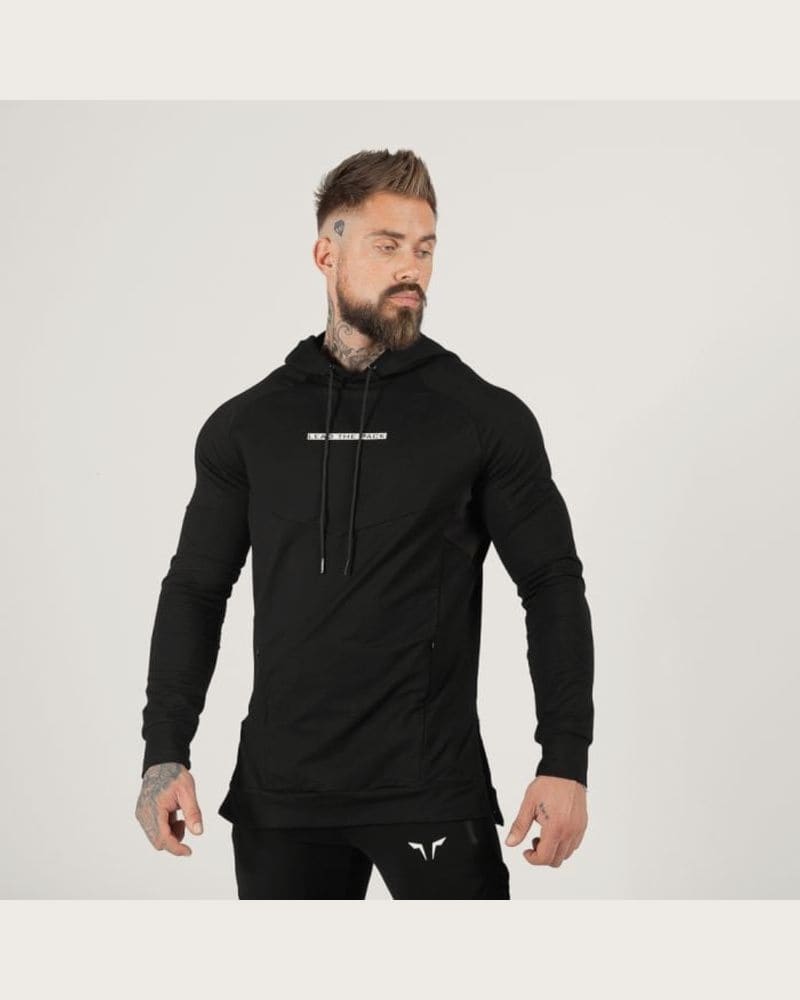 SQUATWOLF Mikina Statement Hoodie Black XL