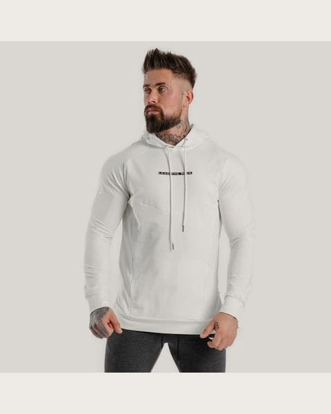 SQUATWOLF Mikina Statement Hoodie White M