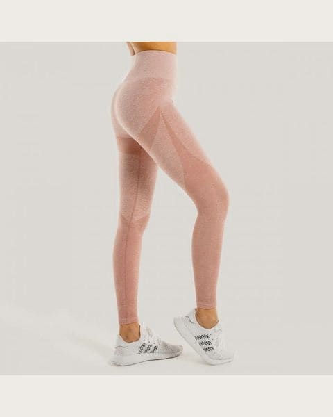 SQUATWOLF Dámske legíny Marl Seamless Rose Gold XS