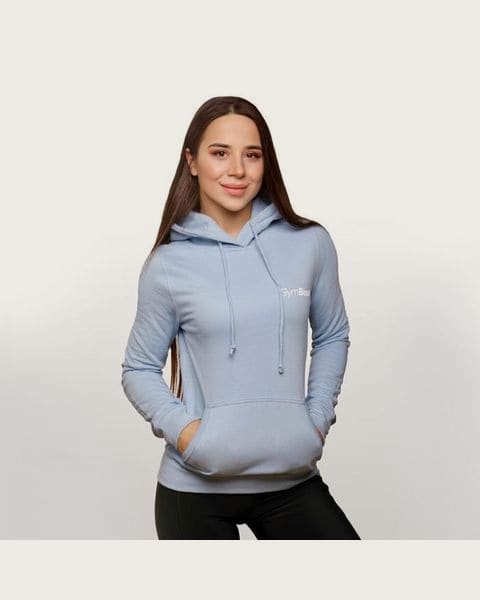 GymBeam Dámska mikina PRO Hoodie Blue XS
