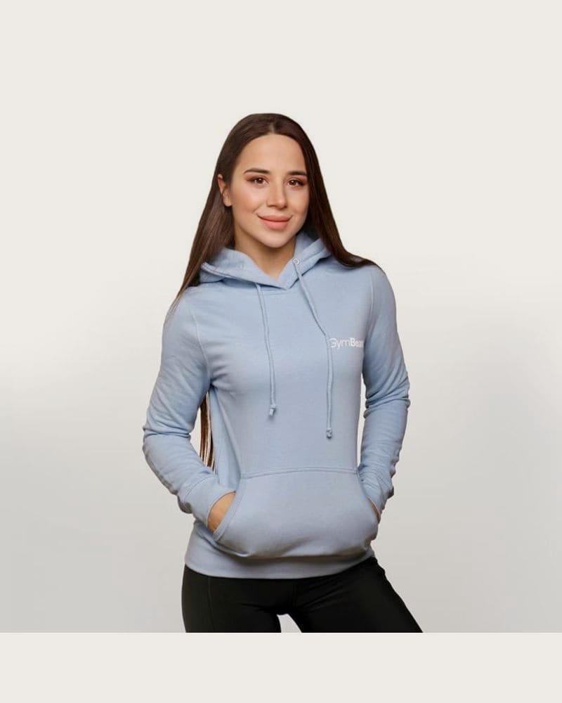 GymBeam Dámska mikina PRO Hoodie Blue XS