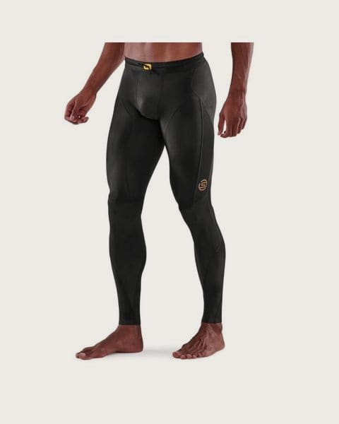 SKINS Kompresné legíny Series-5 Long Tights Black S