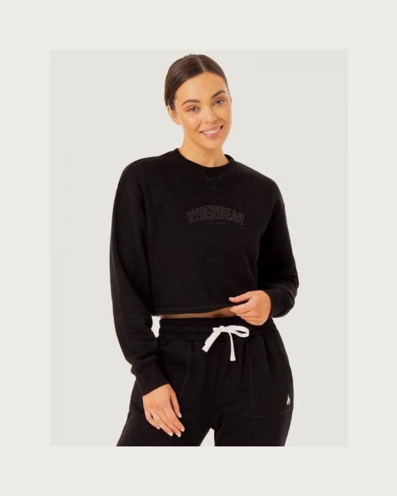 Ryderwear Dámska mikina Ultimate Fleece Black XS