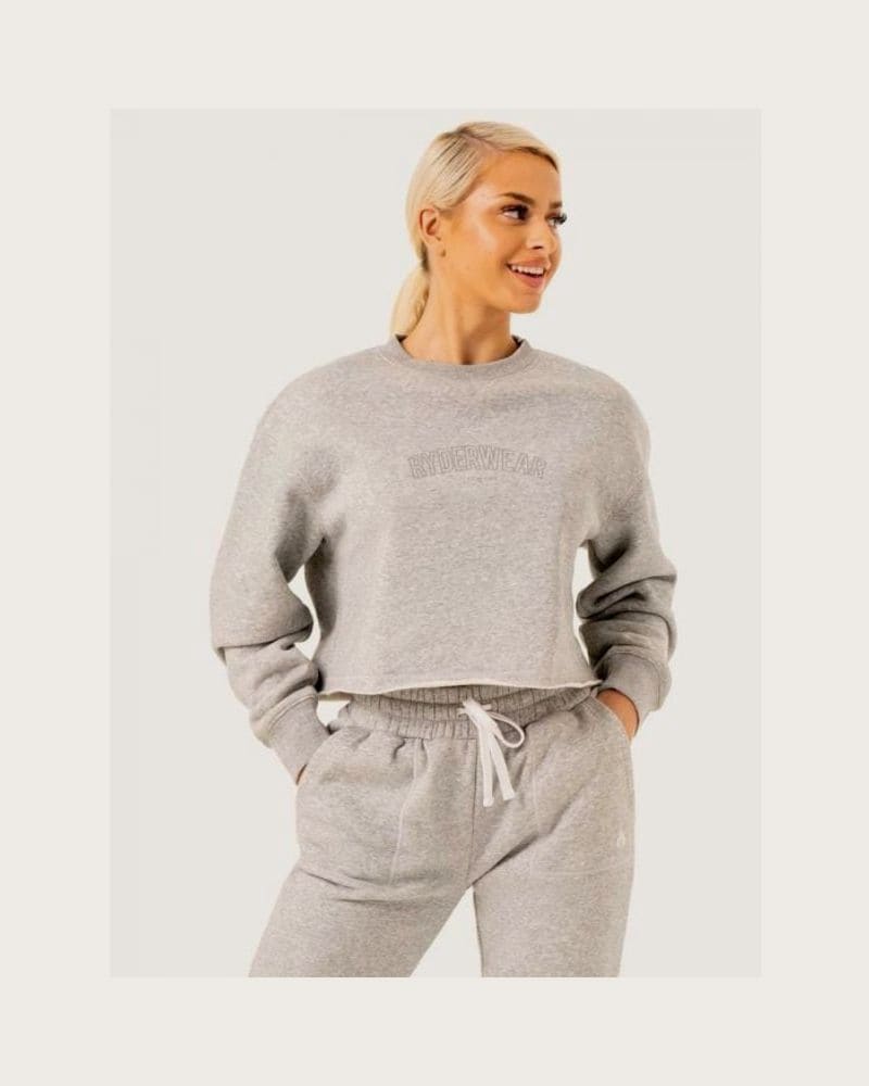 Ryderwear Dámska mikina Ultimate Fleece Grey XS
