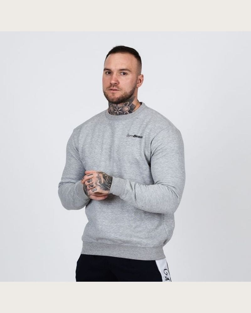 Gymbeam Mikina Basic Jumper Grey S