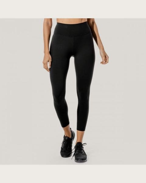 SQUATWOLF Dámske legíny 7/8 Fitness Black S