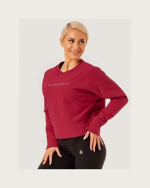 Ryderwear Dámska Mikina Motion Wine Red XS