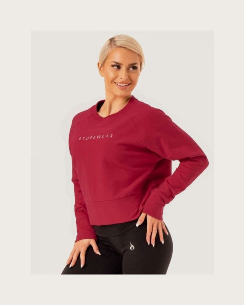 Ryderwear Dámska Mikina Motion Wine Red XS