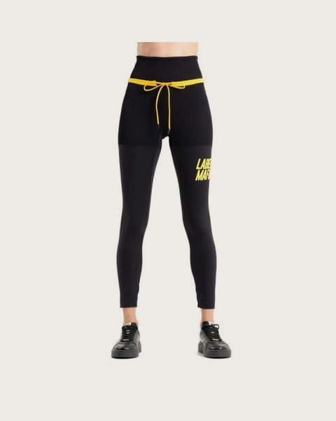 LABELLAMAFIA Dámske legíny Fan Black SS