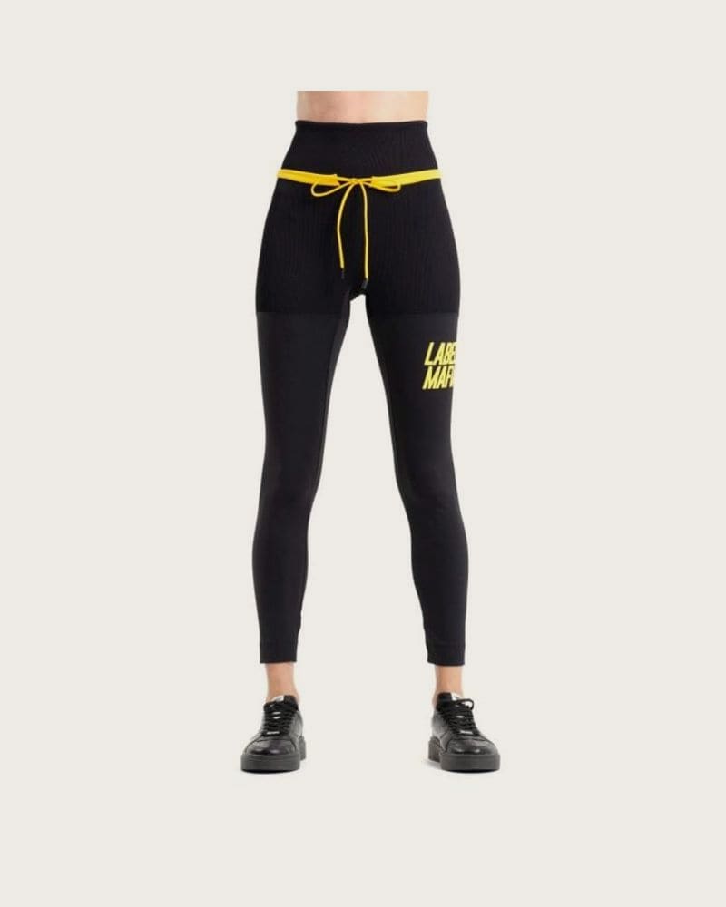 LABELLAMAFIA Dámske legíny Fan Black SS