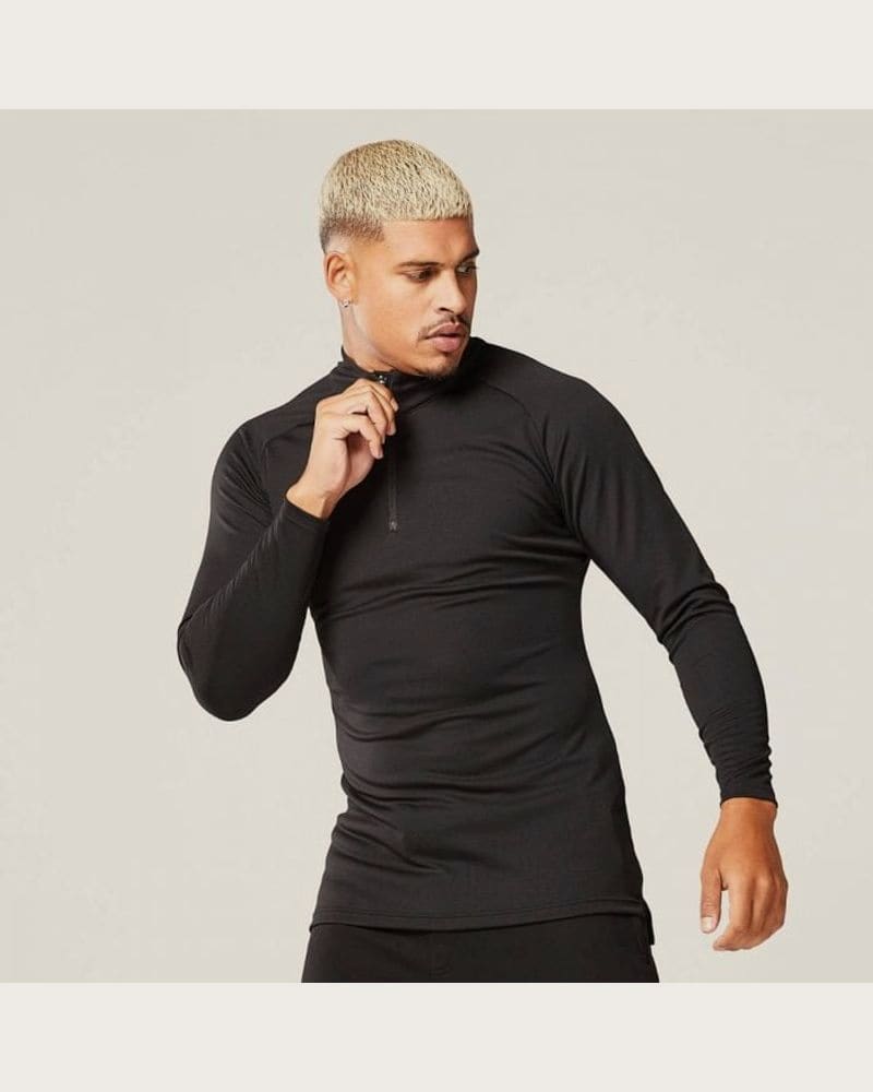 SQUATWOLF Mikina Code Run The City Black L