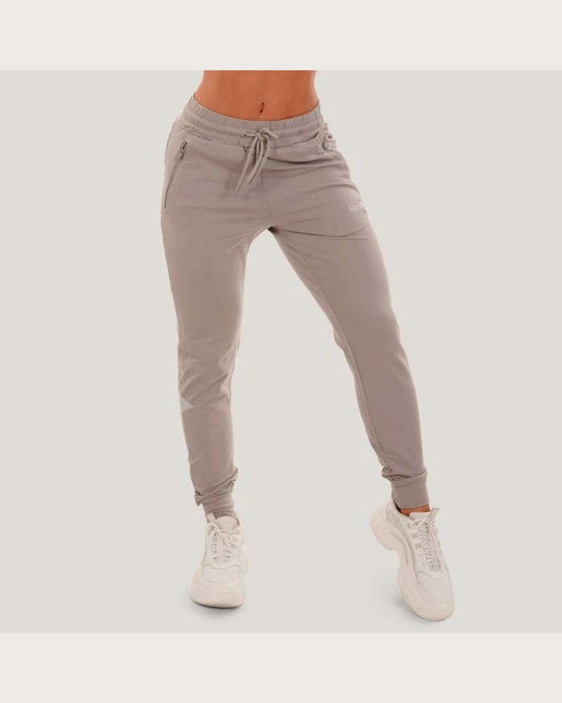 GymBeam Dámske tepláky TRN grey MM