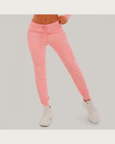 GymBeam Dámske tepláky TRN pink XSXS