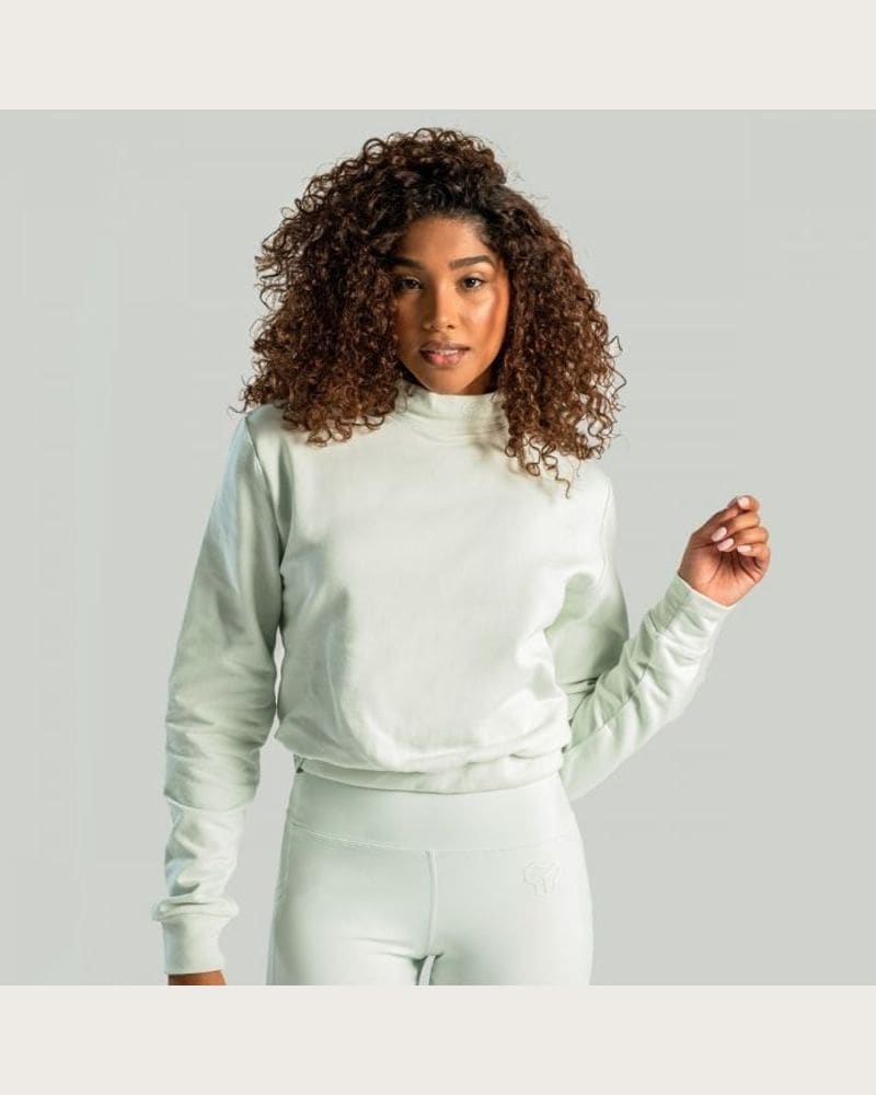 STRIX Dámska mikina Essential High-Neck Moon Grey LL