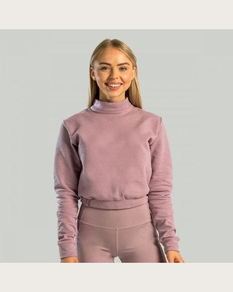 STRIX Dámska mikina Essential High-Neck Mauve XLXL