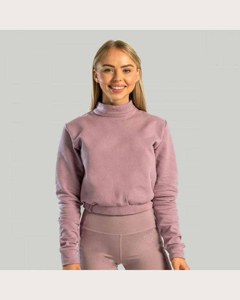STRIX Dámska mikina Essential High-Neck Mauve XLXL