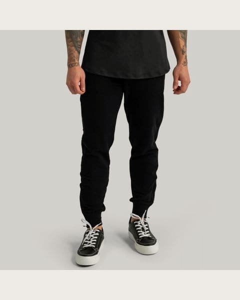 GymBeam Tepláky Limitless Black SS