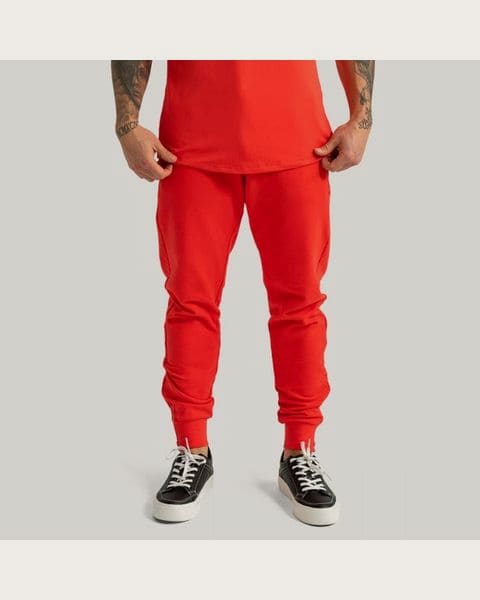 GymBeam Tepláky Limitless Hot Red XXLXXL