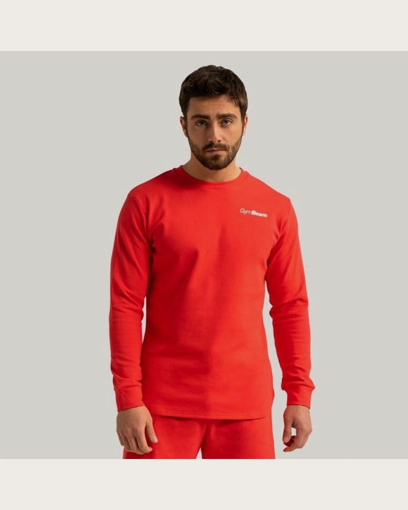 GymBeam Mikina Limitless Hot Red XXLXXL