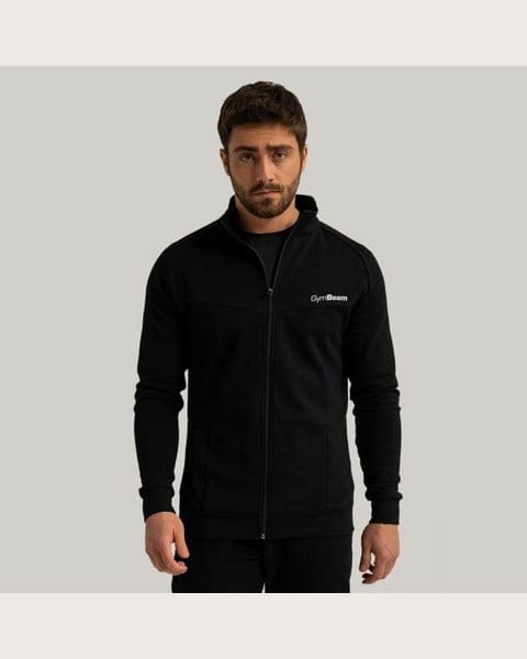 GymBeam Mikina so zipsom Limitless Black XXLXXL