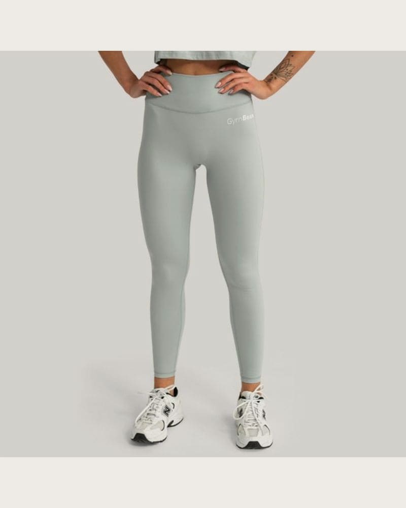 GymBeam Dámske legíny High-waist Limitless Eucalypt XLXL